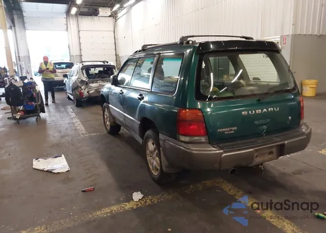 2000 Subaru Forester S from USA, damaged, VIN JF1SF655XYH726501
